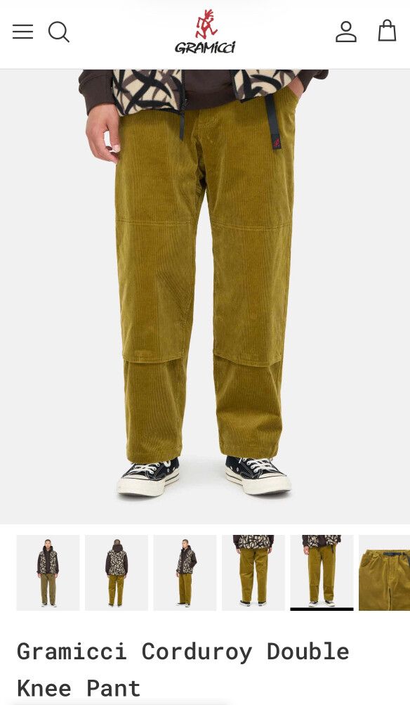 Gramicci Corduroy Men’s Pants Size M-L