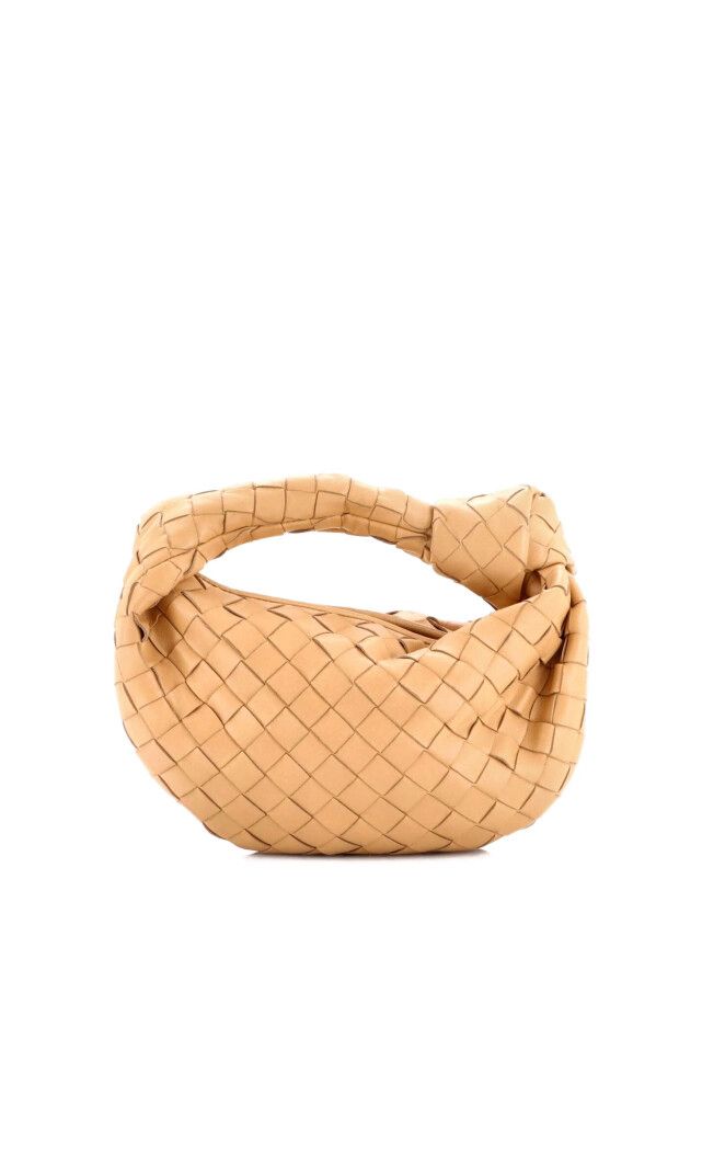 Bottega Veneta Mini Jodie – Almond – 100% Authentic