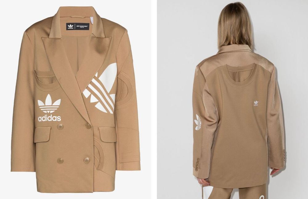 Adidas - Adidas X Dry Clean Only Oversize Blazer on Designer Wardrobe