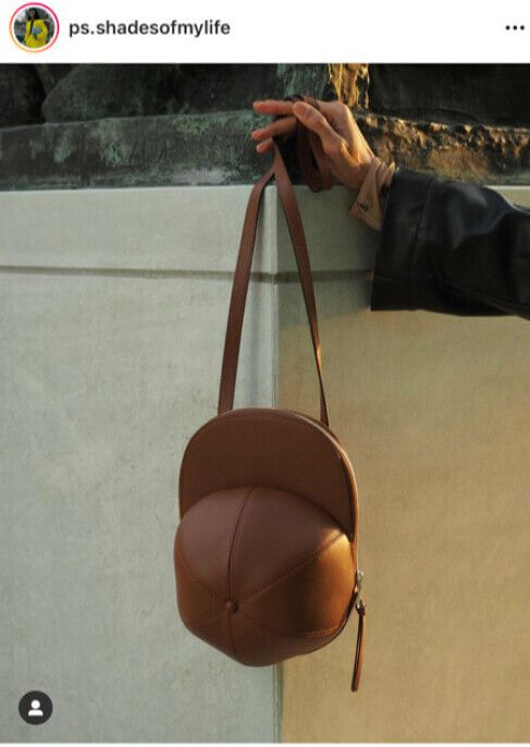 Large Cap Cross Body Bag