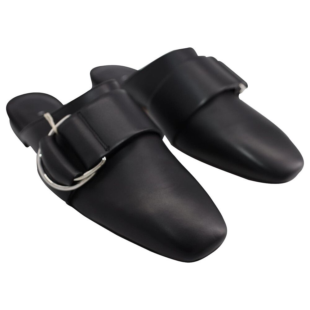Iro Met Buckle Mules