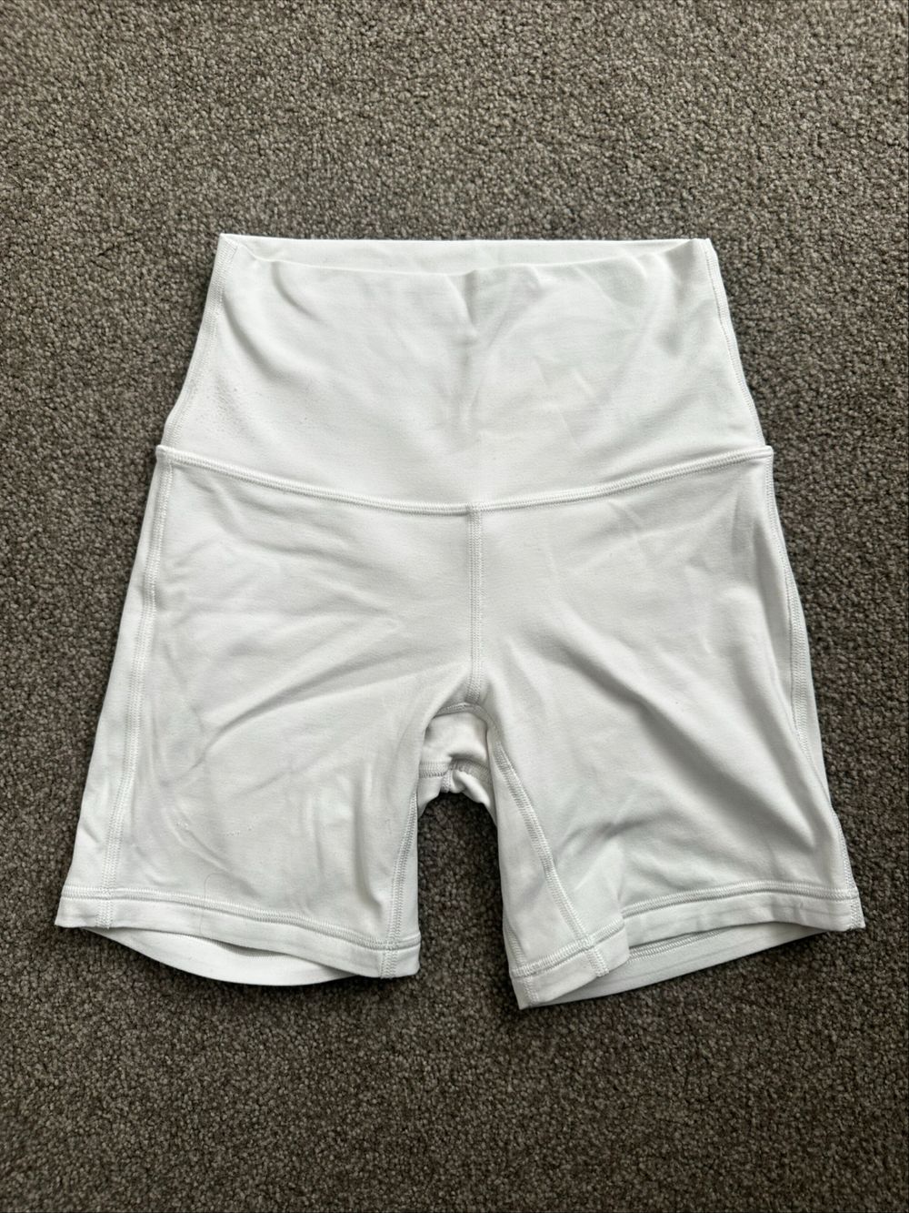Lululemon White Align Shorts