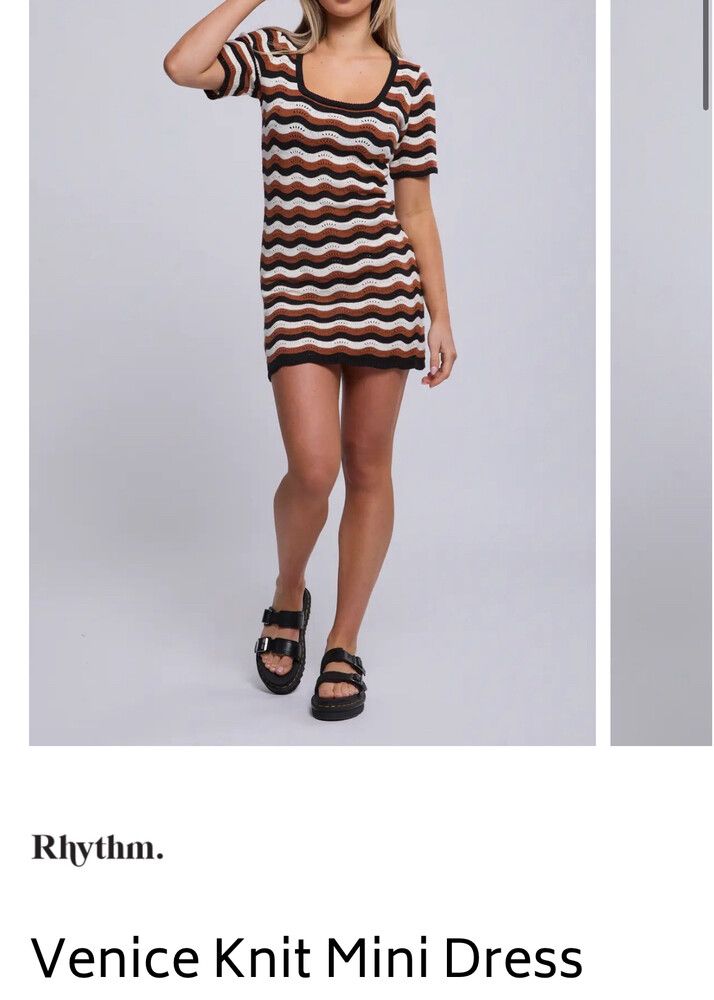Venice Knit Mini Dress