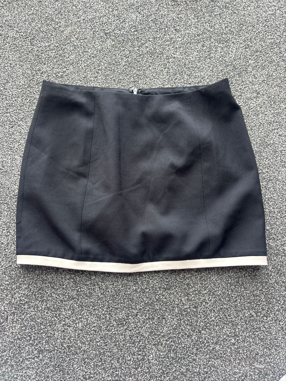 white fox skirt