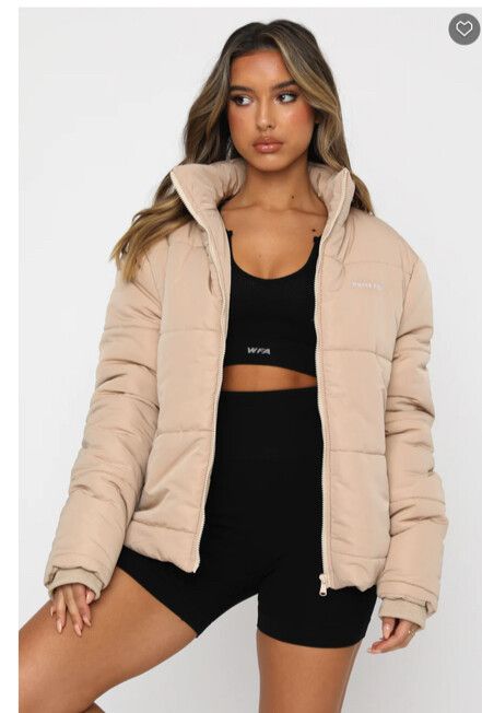 White fox puffer Clearance