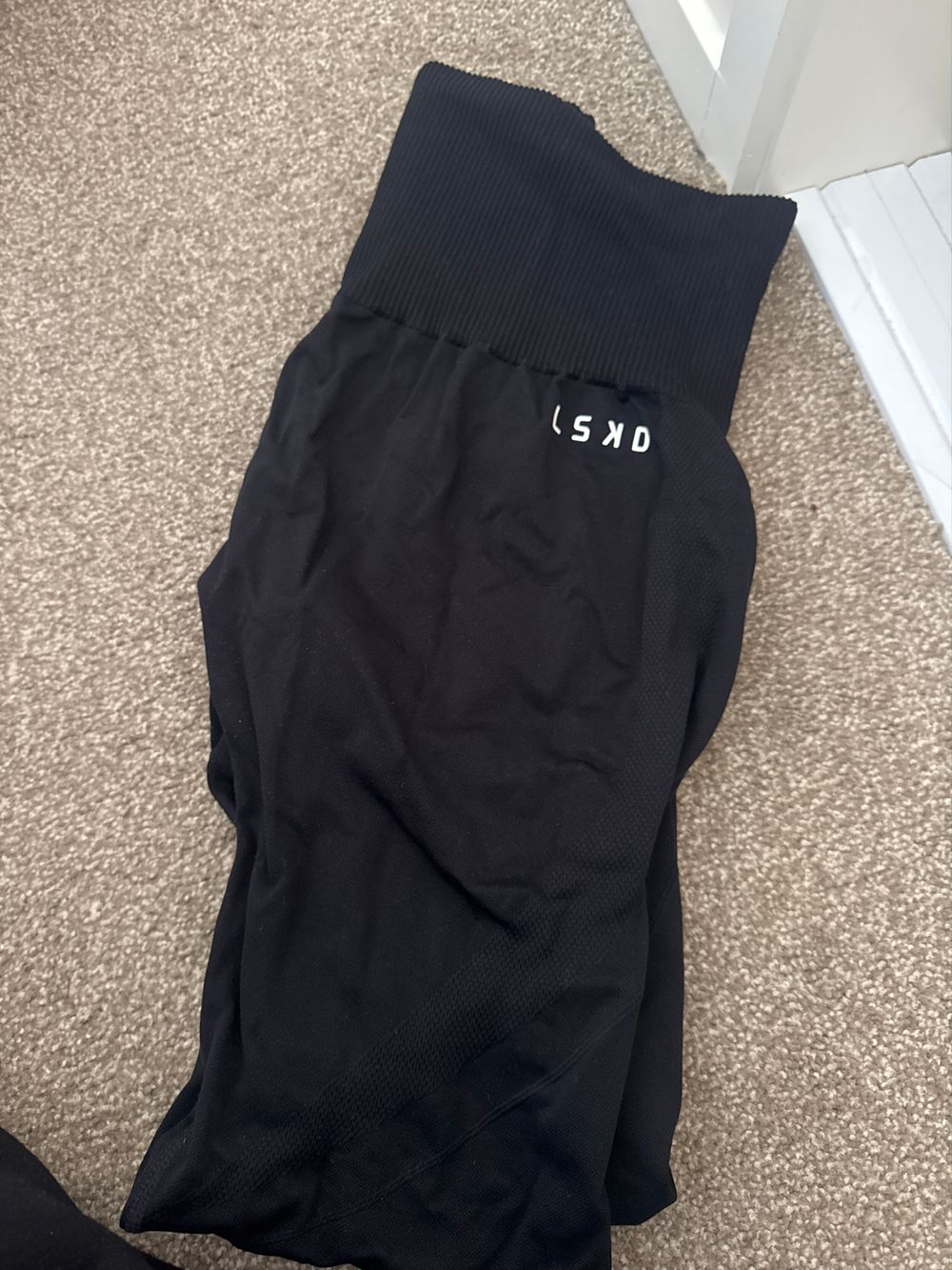 LSKD Black High Waisted Leggings