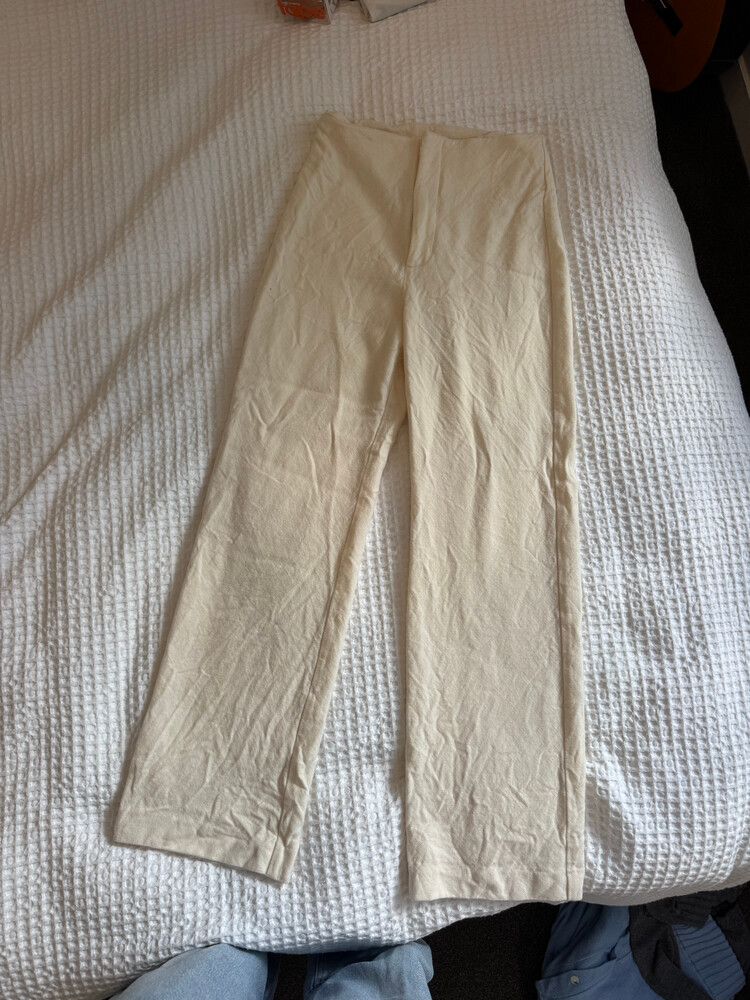 Wynn Hamlyn Cream Trousers
