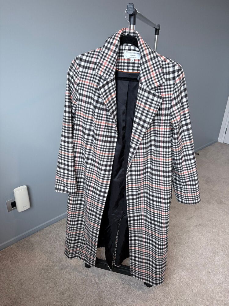 Helene Berman Plaid Coat