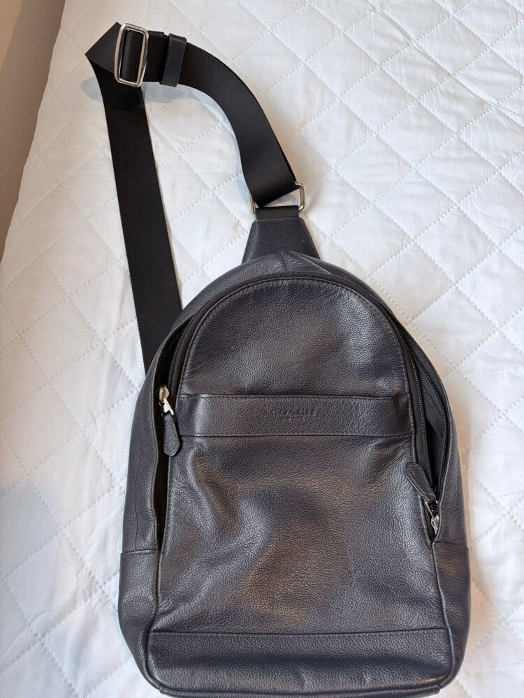 Coach Navy Crossbody Bag