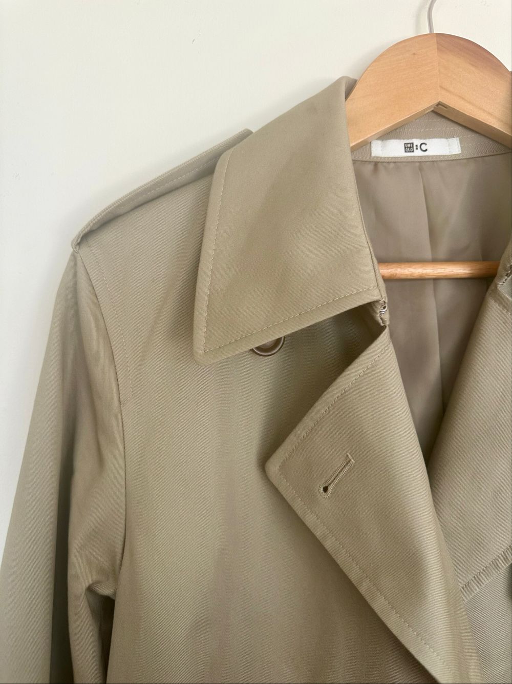 UNIQLO C Beige Trench Coat