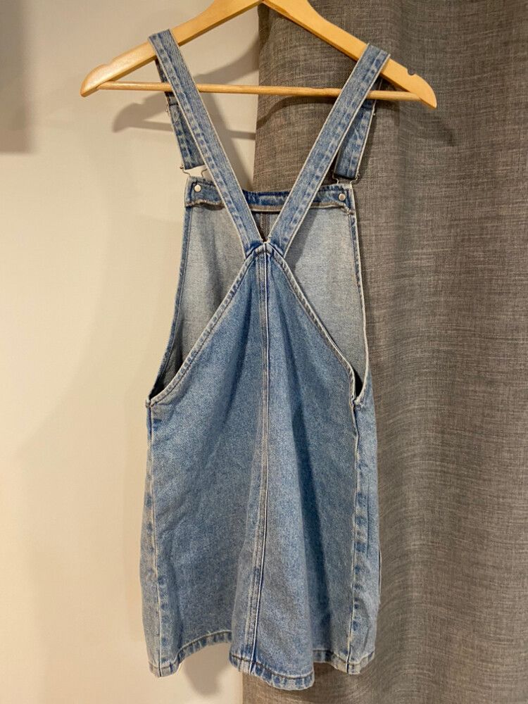 denim pinafore dress on Designer Wardrobe