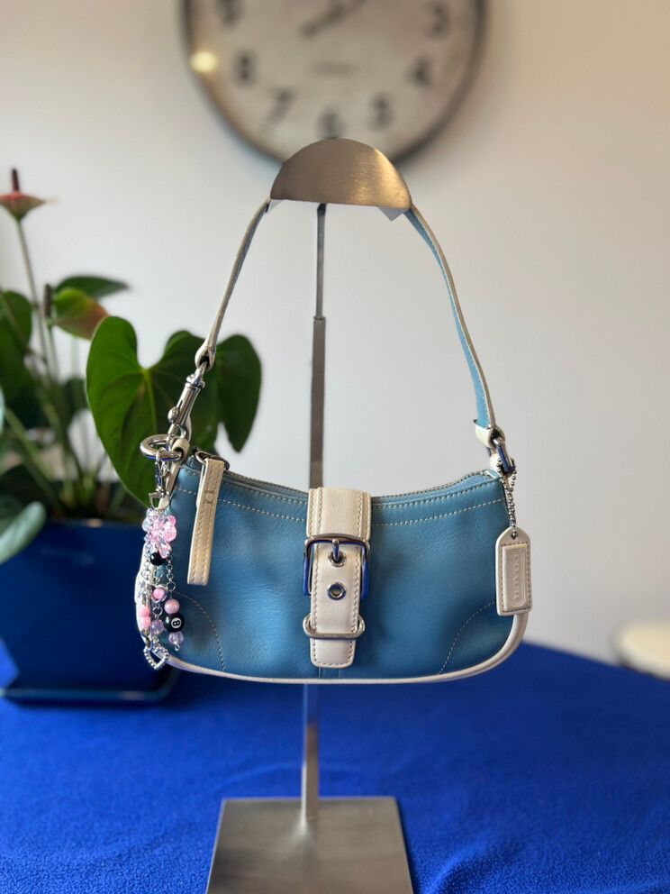 Authentic Coach Mini Hampton Bag – Good Condition