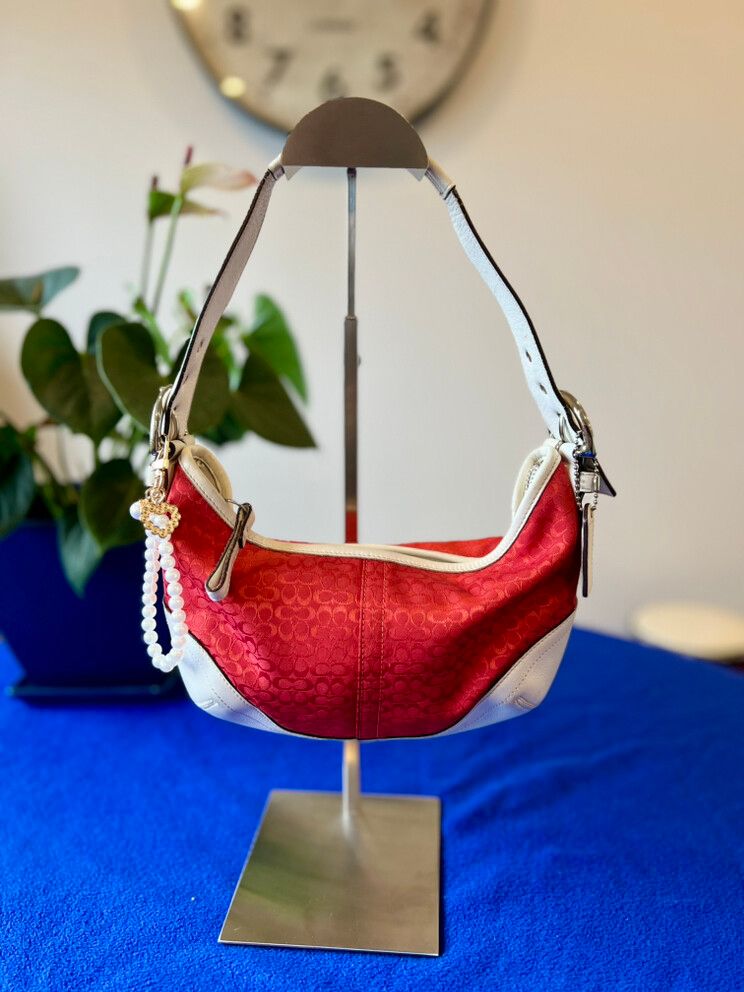 COACH y2k Hobo Signature Shoulder Bag