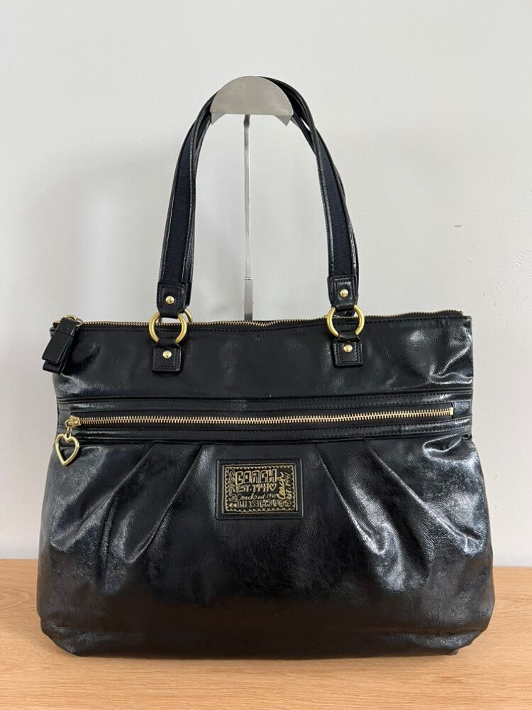 Authentic Coach Poppy Daisy Liquid Gloss Tote