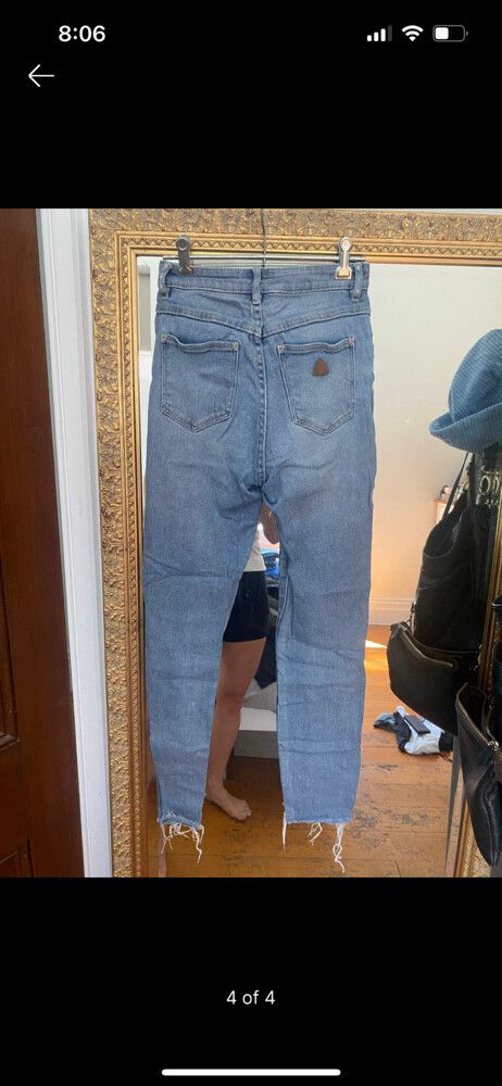 Abrand Light Blue Jeans - Size 24