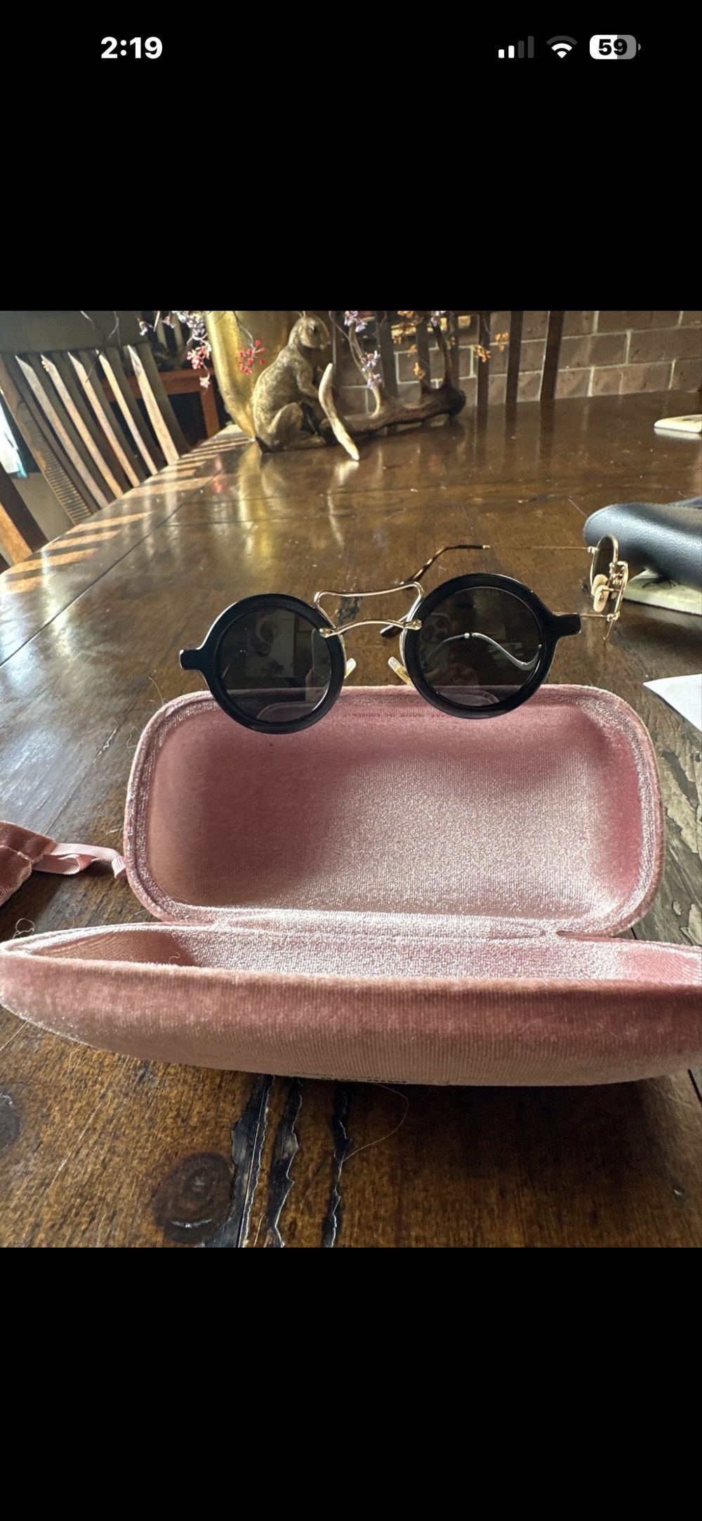 luxury brand Miu miu gorgeous sunglasses