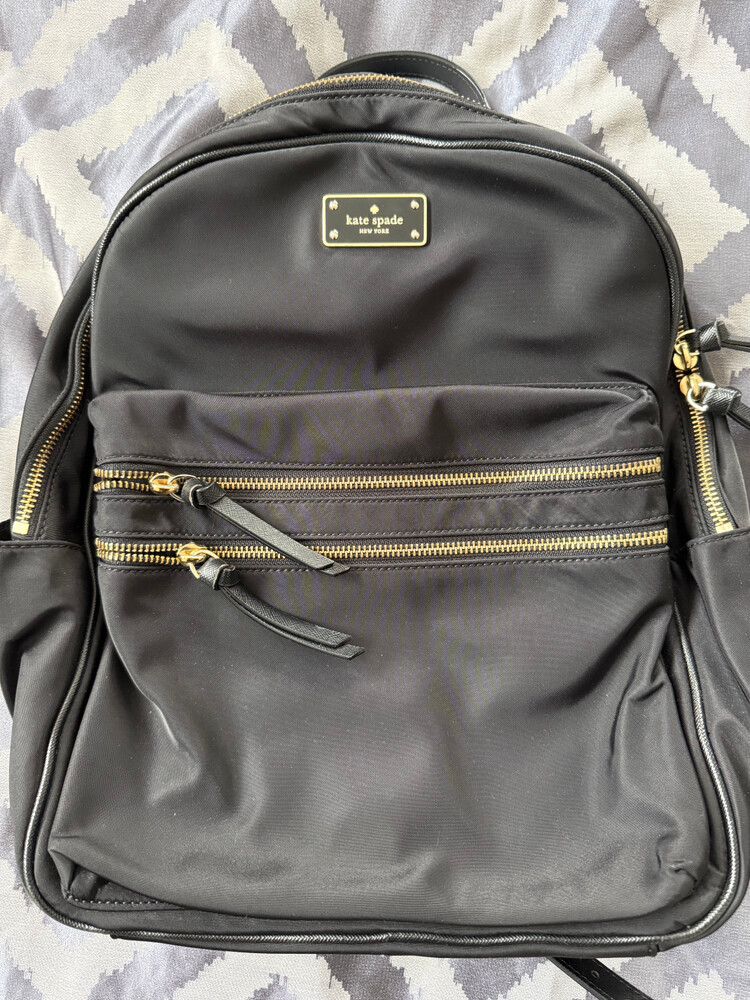 Kate Spade Black Backpack
