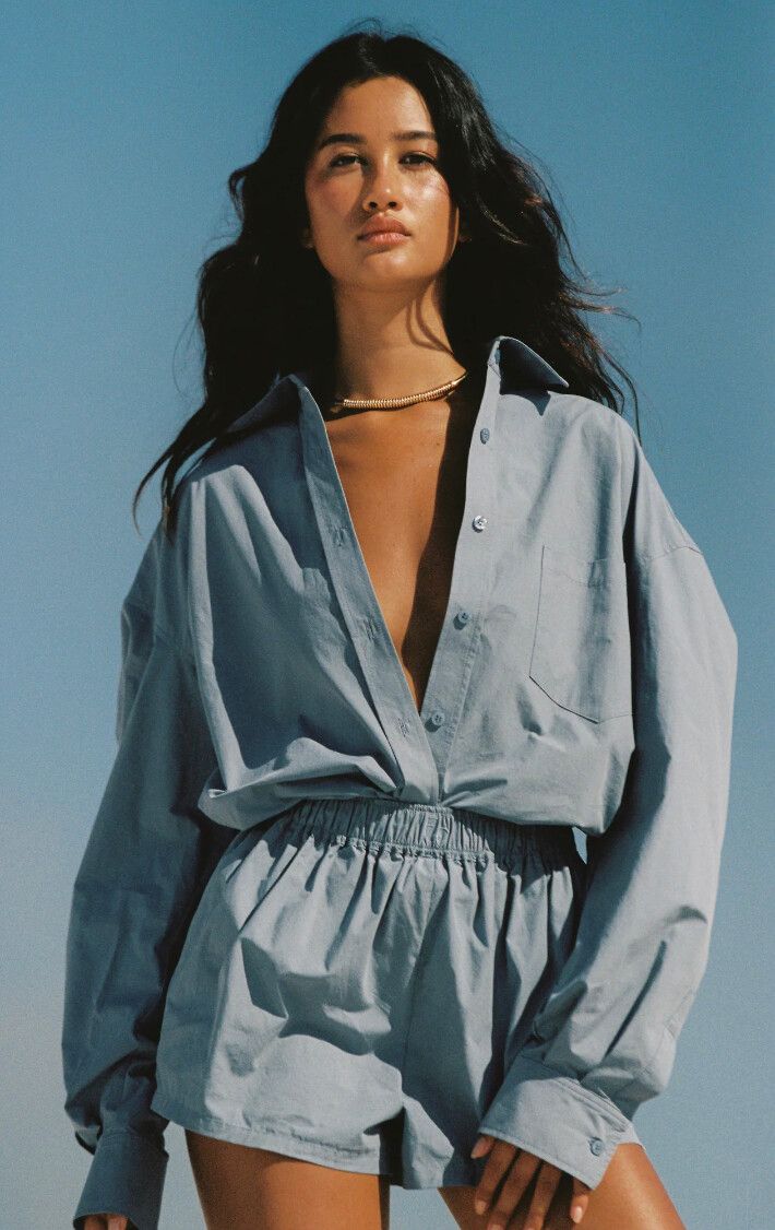 ELCE Rhodes short - chambray