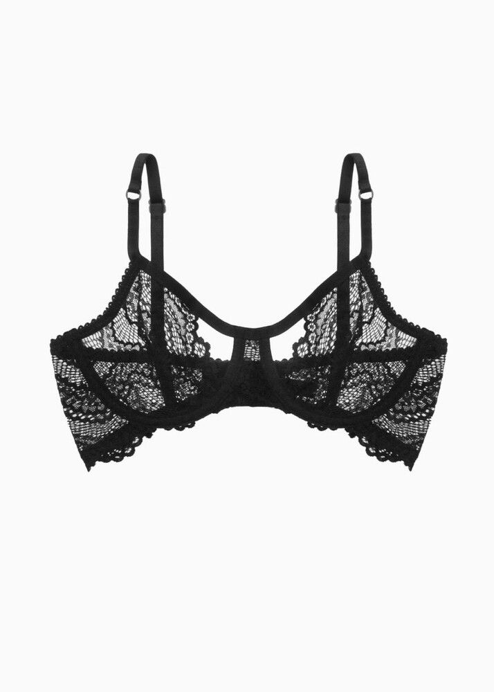 Lonely Lingerie- Agatha Bra in Black