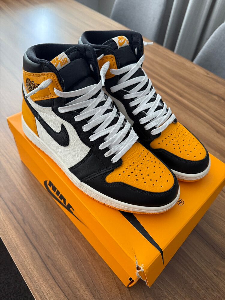 jordan 1 yellow foot locker