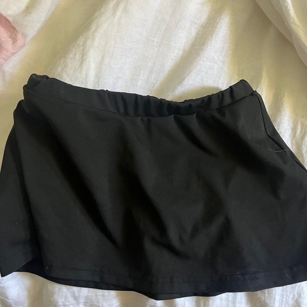 Wth Harper Black Skirt