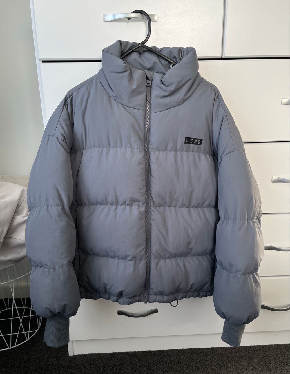 LSKD Grey Puffer Jacket