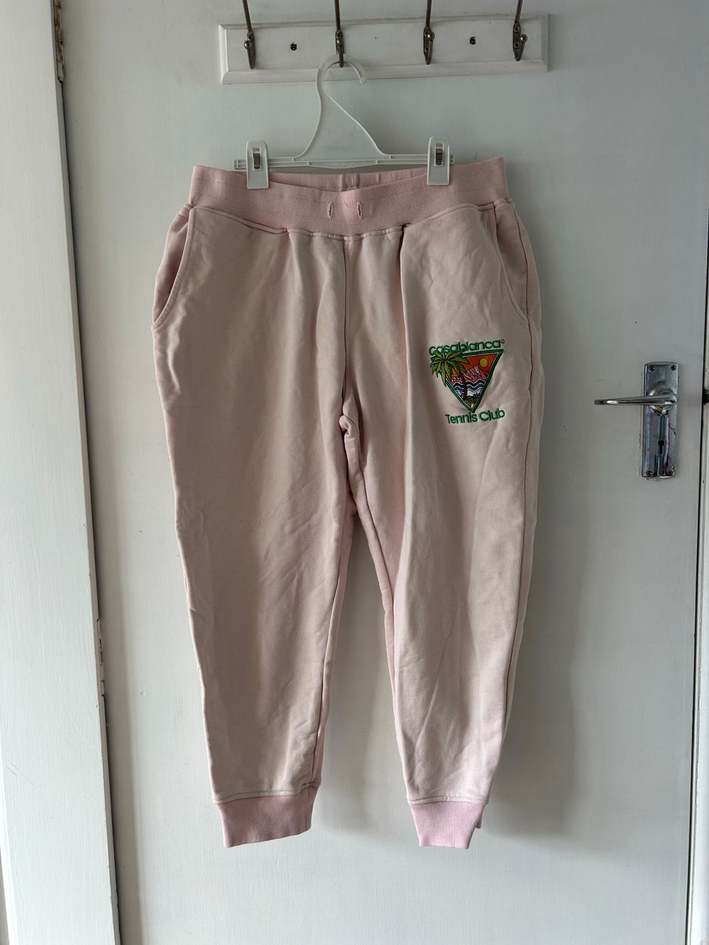 Casablanca Tennis Club Pink Sweatpants