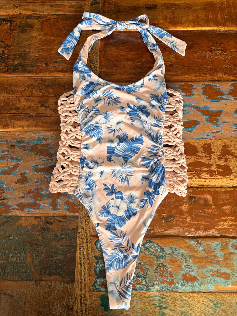 Frankies Bikinis Floral One Piece Swimsuit