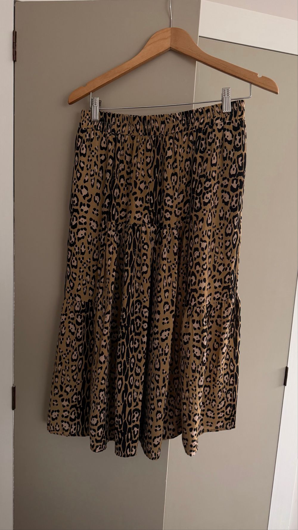 Leoni midi skirt leopard