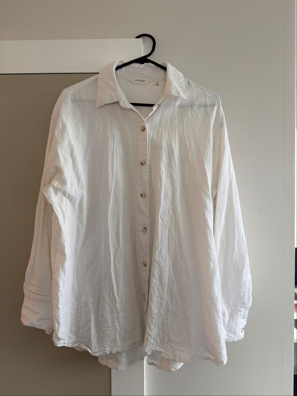 Glassons White Linen Shirt