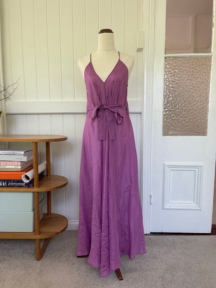 Silk Miss Crabb Gown