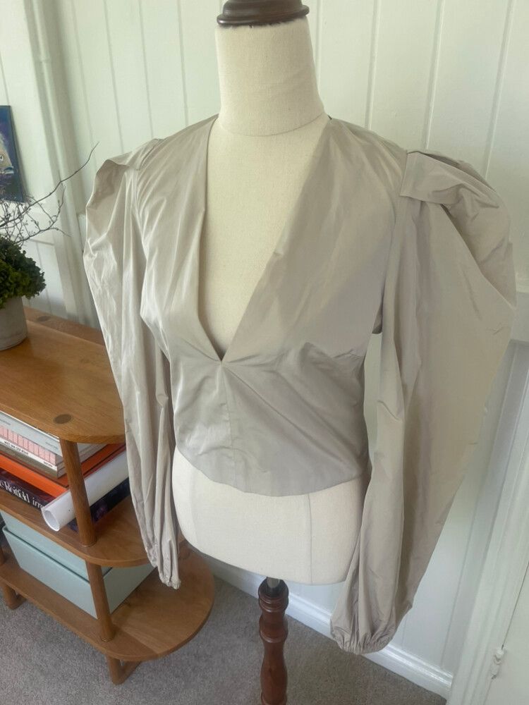 Taffeta Silk Top
