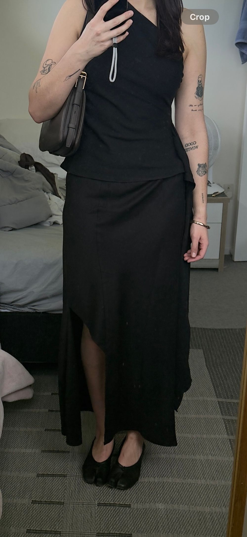 Alpha60 Nevada Black Skirt