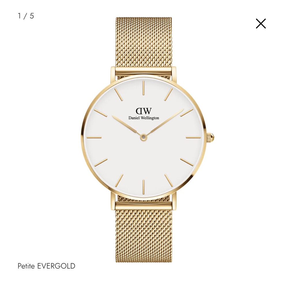 Daniel Wellington Gold Watch