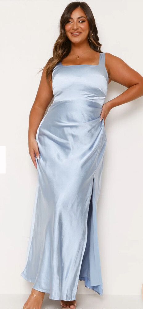 Billy J Boutique - Billy J Alaria Maxi Dress - Blue on Designer Wardrobe