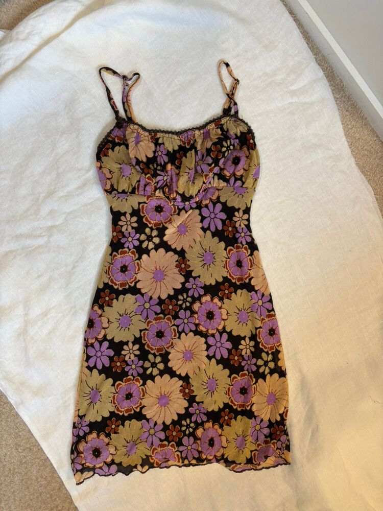 Princess Polly Flower Mini Dress