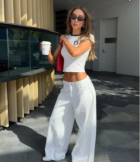 princess polly, naylor wide leg jeans