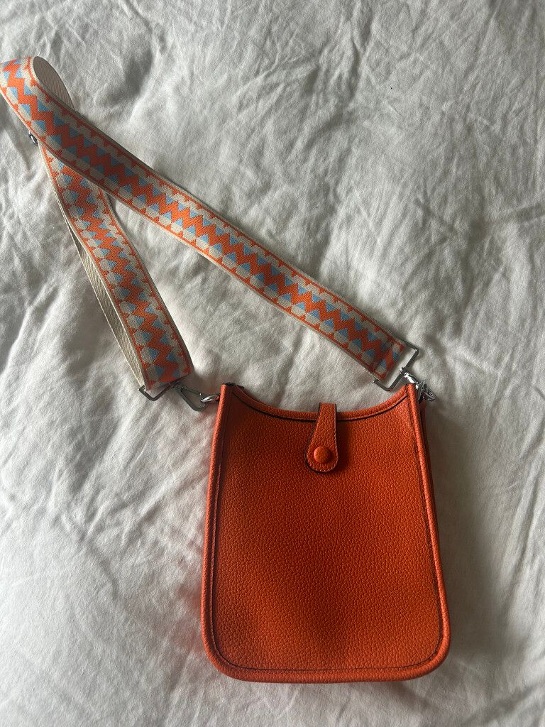 Leather Orange bag