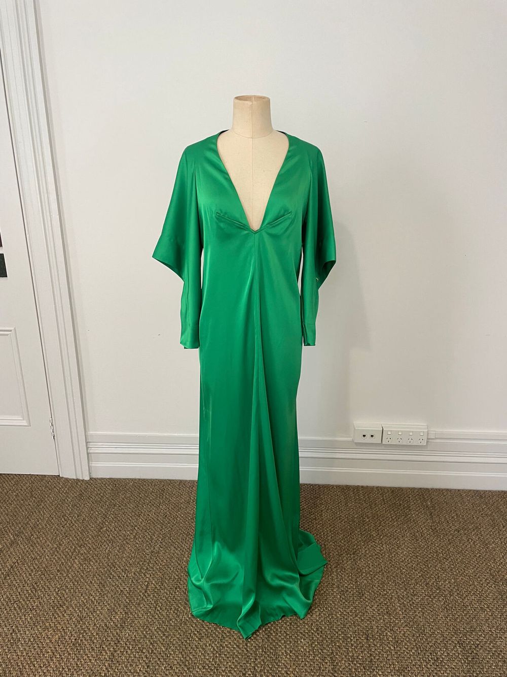 Victoria Beckham - Victoria Beckham Evening Dress - Green on Designer  Wardrobe