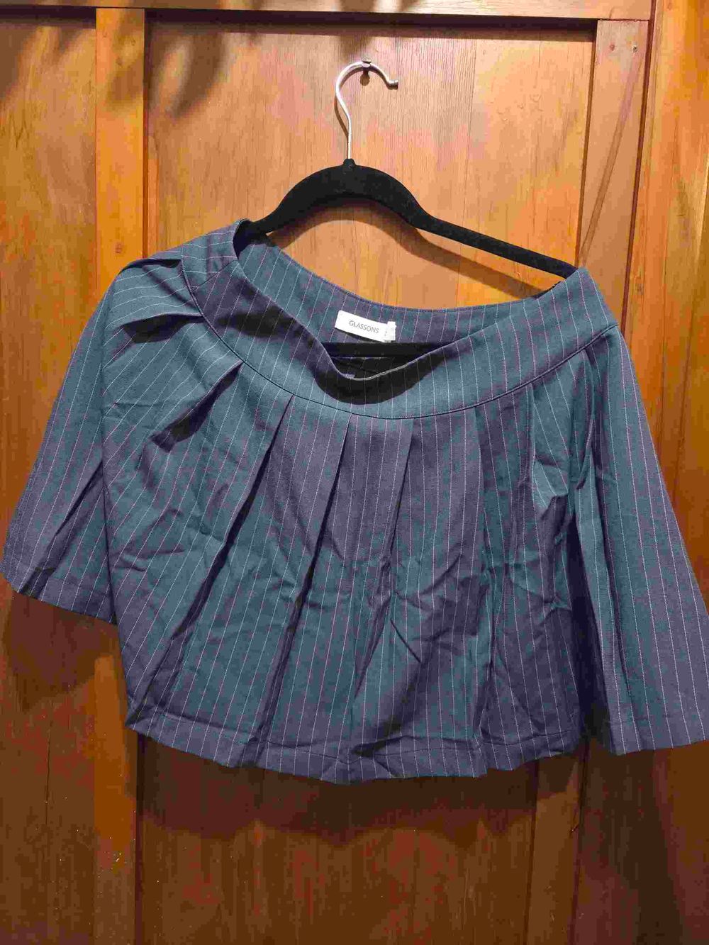 Glassons pleated mini skirt