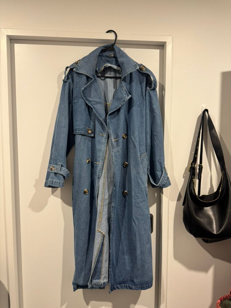 Denim Trench
