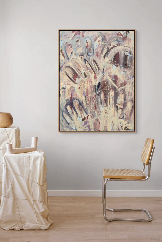 original painting acrylic on canvas approx 77 x 102cm