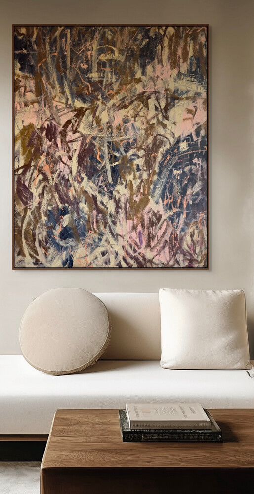 original large scale painting 124 x 154cm