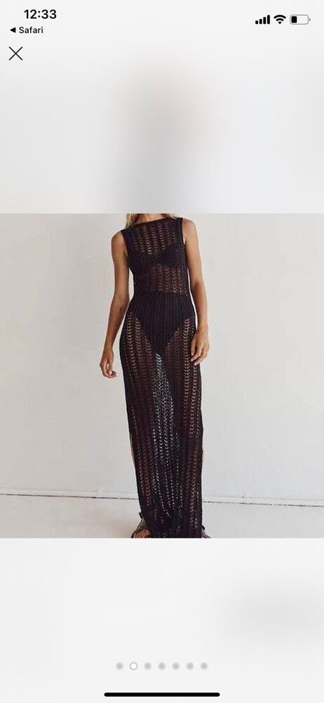 DISSH - DISSH Crochet Maxi Dress on Designer Wardrobe