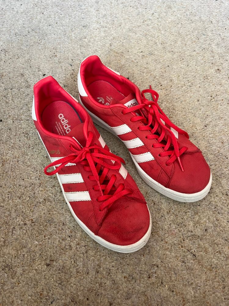 adidas gazelle silver green womens Campus 00S Sneakers in red suede  Deliberti