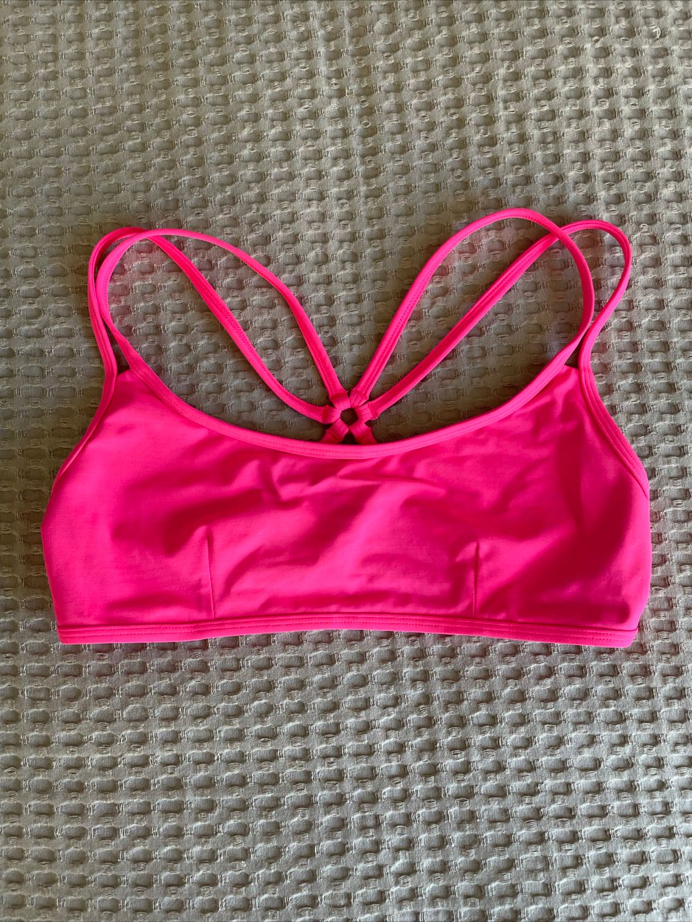 Pink Lululemon Sports Bra