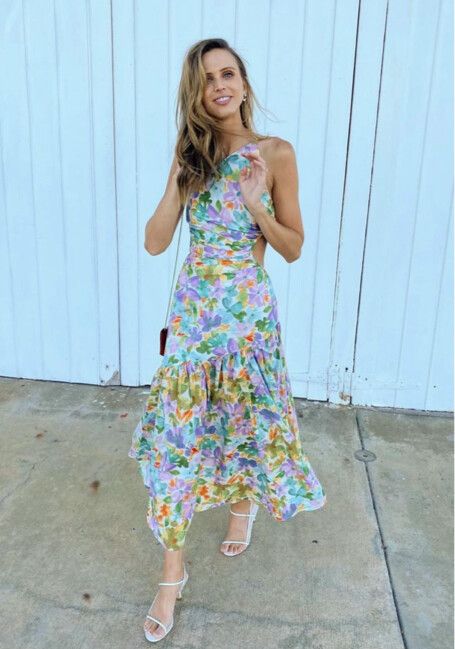 bettina cut out dress Ruby