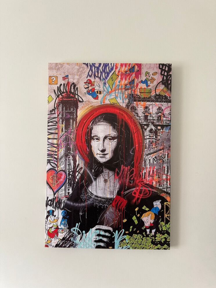 Mona Lisa Pop Art Poster