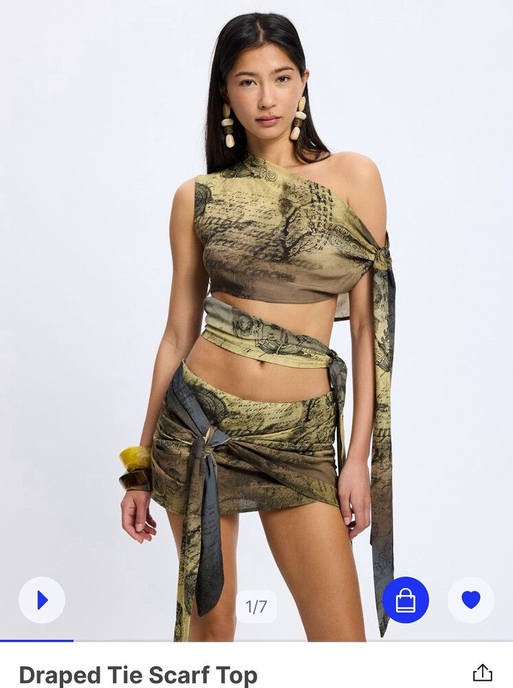 Jaded London Matching Skirt and Top Set