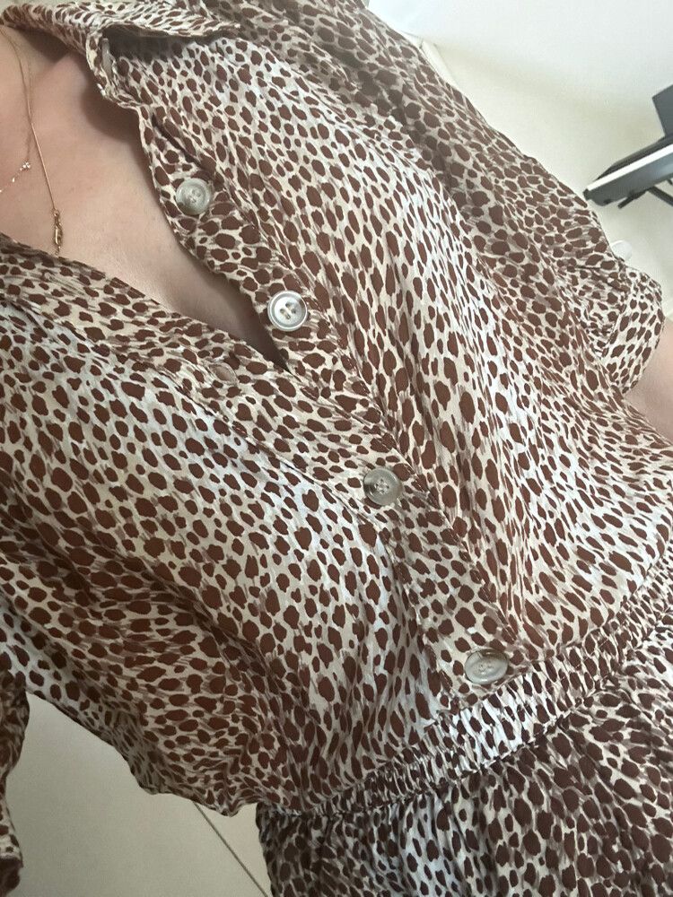 Shirt/blouse And Separate Shorts